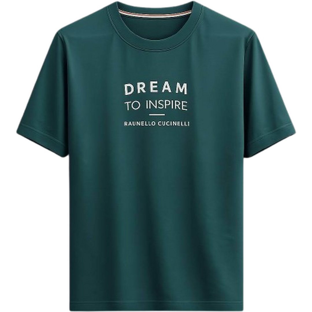 تیشرت یقه گرد پنبه مدل dream 