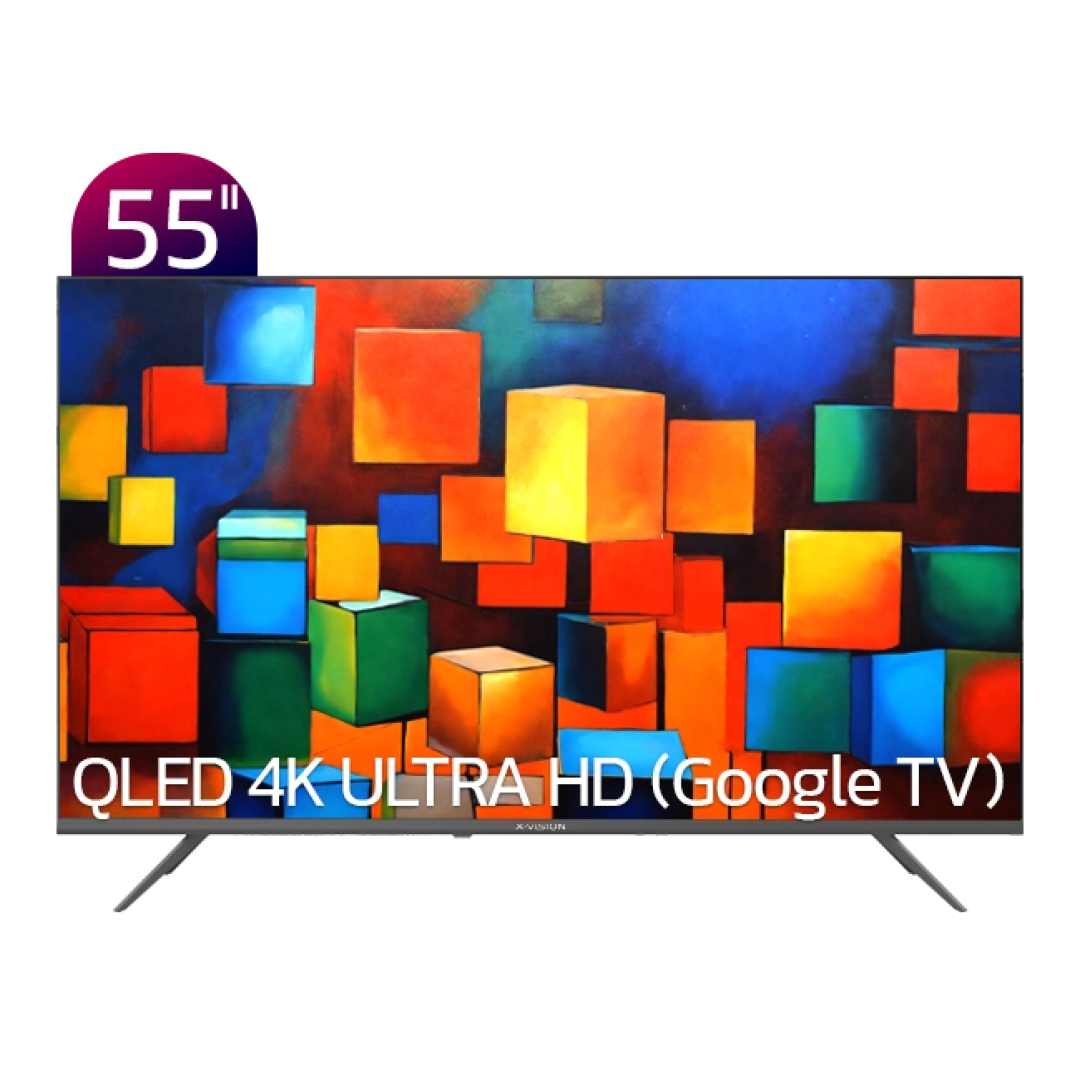 تلویزیون QLED UHD 4K هوشمند ایکس ویژن مدل XYU800 