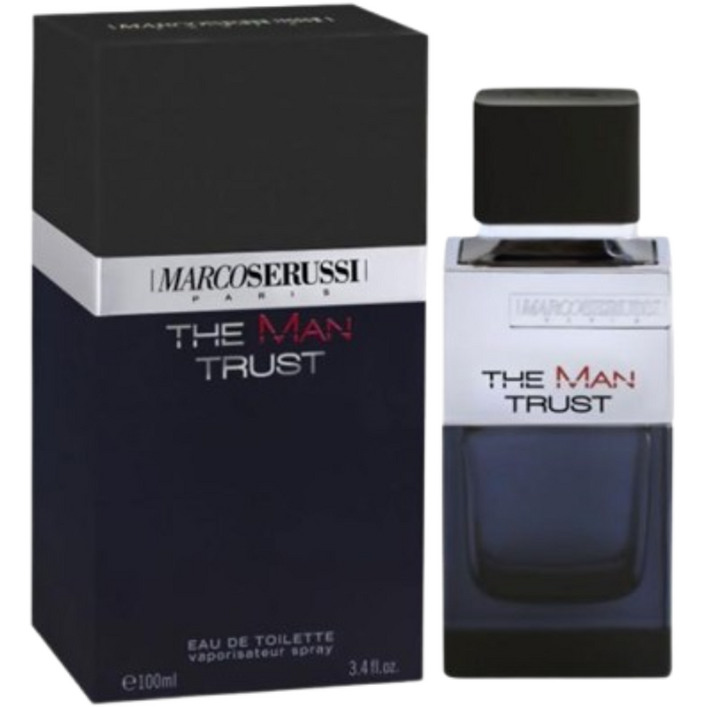 ادوتویلت مردانه MARCO SERUSSI مدل THE MAN TRUST حجم 100 میلی لیتر