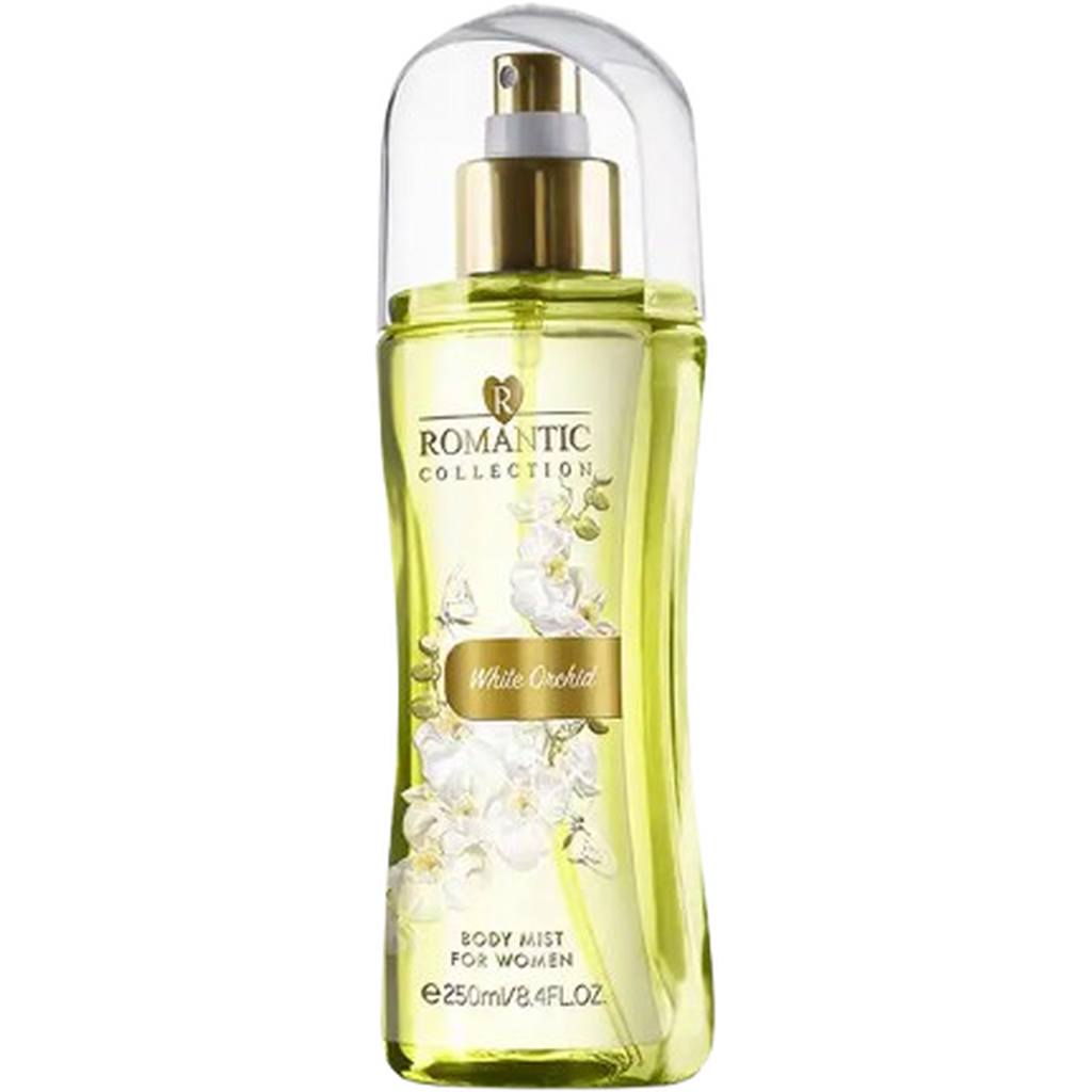 بادی میست زنانه رمانتیک مدل White Orchid حجم 250 میلی لیتر