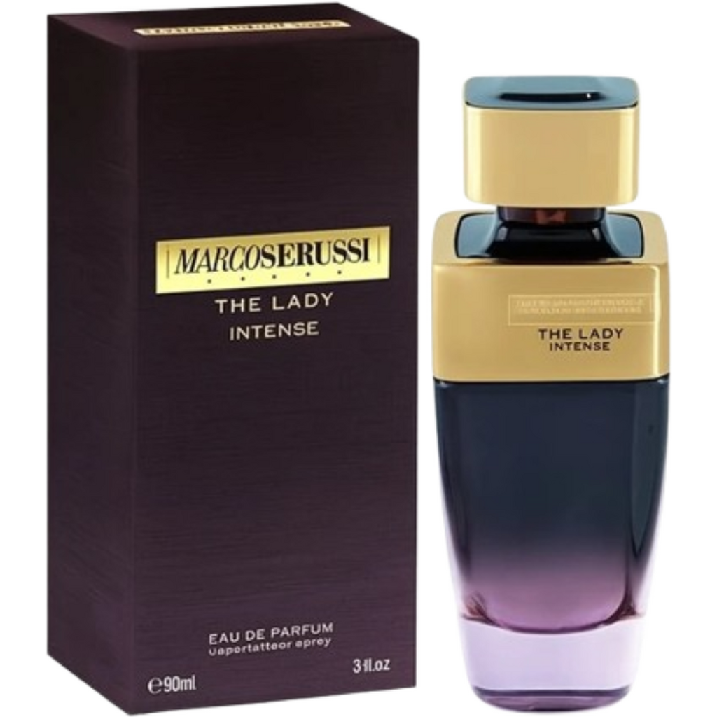 ادوپرفیوم زنانه MARCO SERUSSI مدل The Lady Intense حجم 90 میلی لیتر
