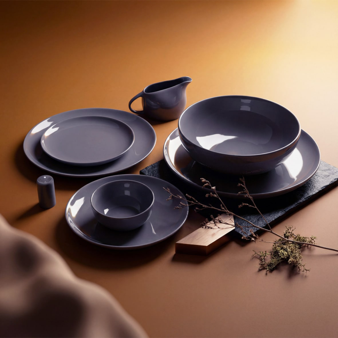 سرویس چینی غذاخوری 30 پارچه کرایس دلفینی