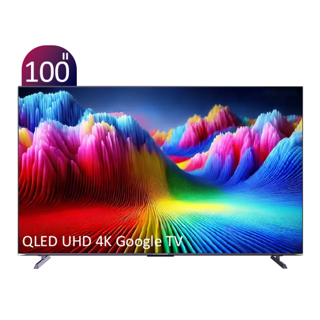 تلویزیون QLED UHD 4K Google TV هوشمند ایکس ویژن سری X مدل X25 
