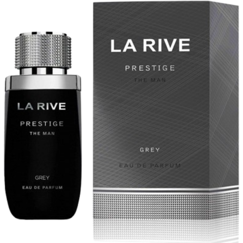ادو پرفیوم زنانه LA RIVE مدل THE MAN GREY PRESTIGE حجم 75 میلی لیتر