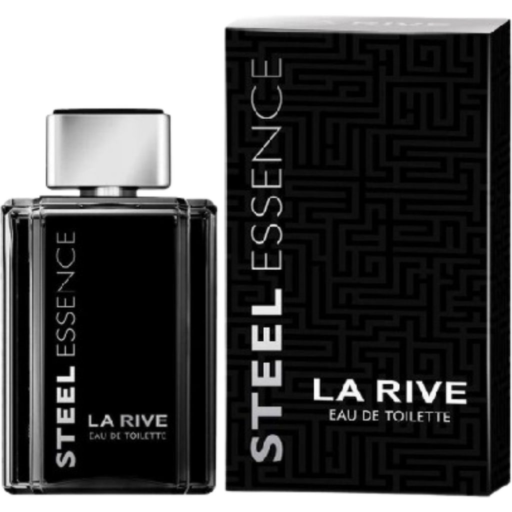 ادوتویلت مردانه LA RIVE مدل Steel Essence حجم 100 میلی لیتر