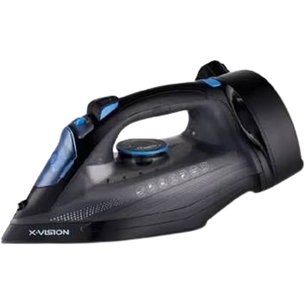 اتو بخار ایکس ویژن مشکی آبی مدل SW-605C