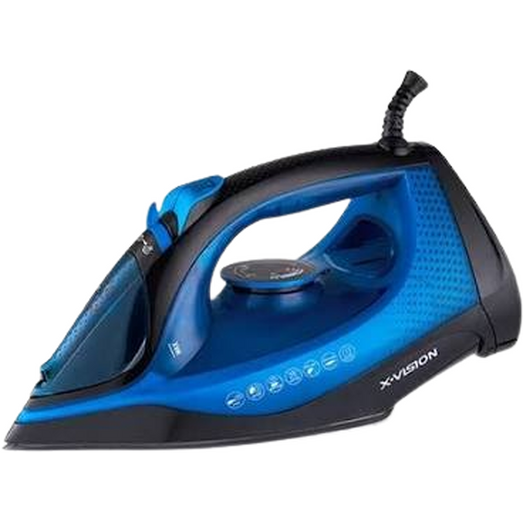 اتو بخار ایکس ویژن مشکی آبی مدل SW-628